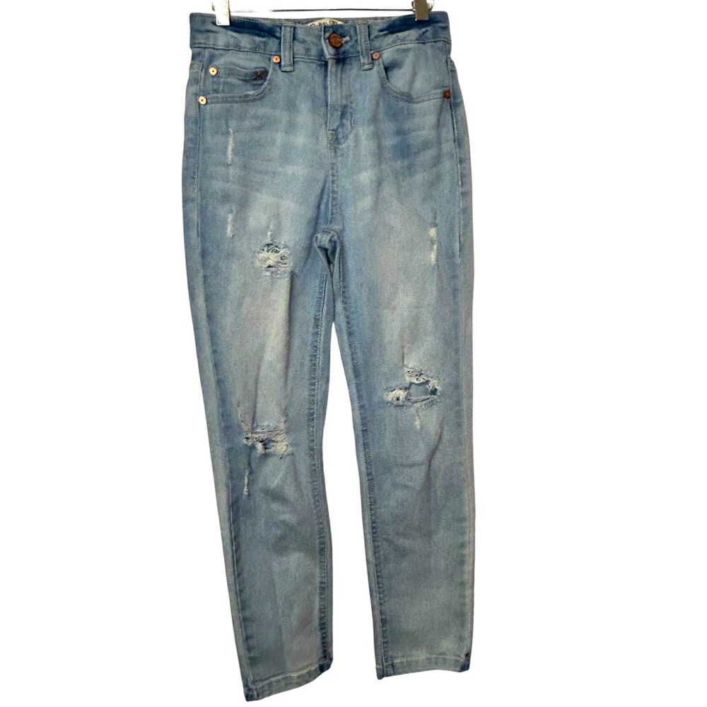 Indigo Rein Adjustable Waist Denim Jeans Girls Size 8
